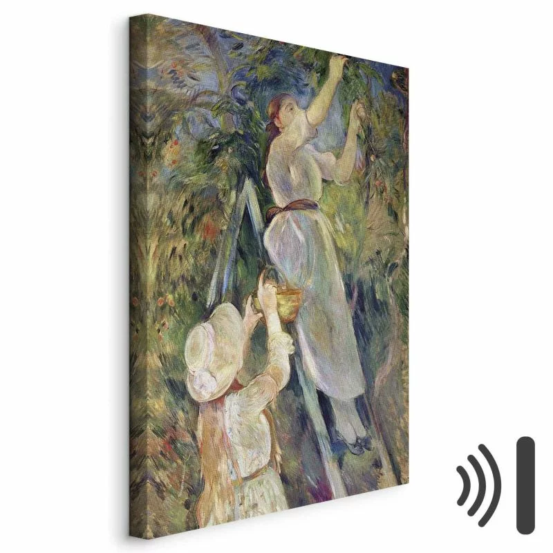 Obraz - Berthe Morisot – The Cherry Picker - obrazek 1