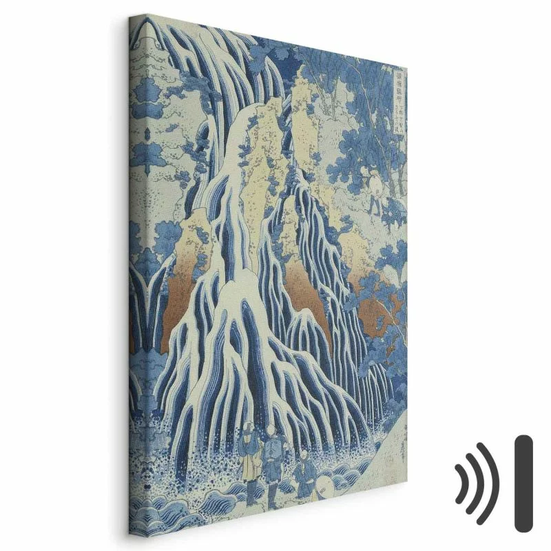 Obraz - Hokusai Katsushika – Wodospad Kirifuri na górze Kurokami w prowincji Shimotsuke - obrazek 1