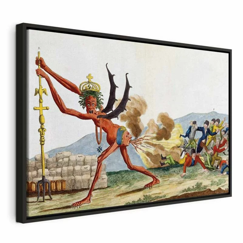 Obraz - Jacques-Louis David – Karykatura rządu angielskiego - obrazek 1