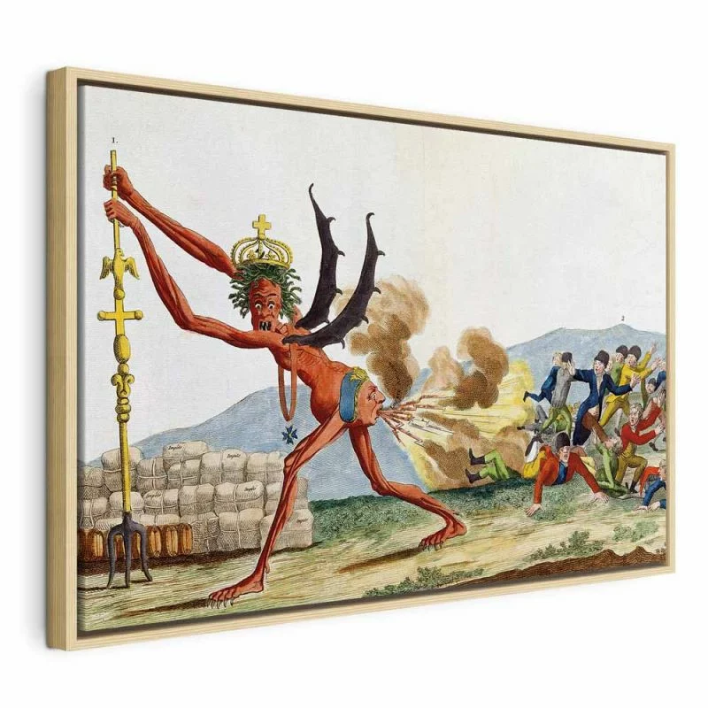 Obraz - Jacques-Louis David – Karykatura rządu angielskiego - obrazek 1