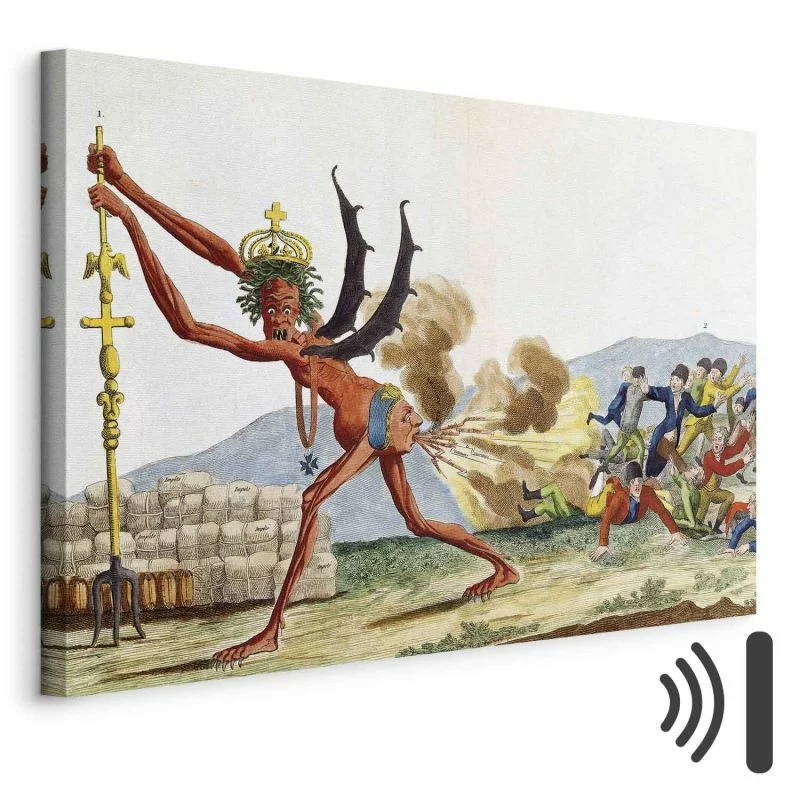 Obraz - Jacques-Louis David – Karykatura rządu angielskiego - obrazek 1