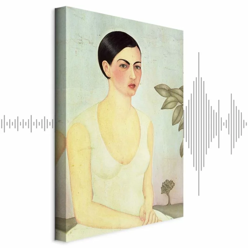 Obraz - Frida Kahlo – Biała dama - obrazek 1