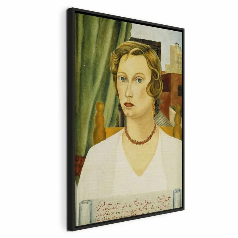 Obraz - Frida Kahlo – Portret pani Jean Wight - obrazek 1