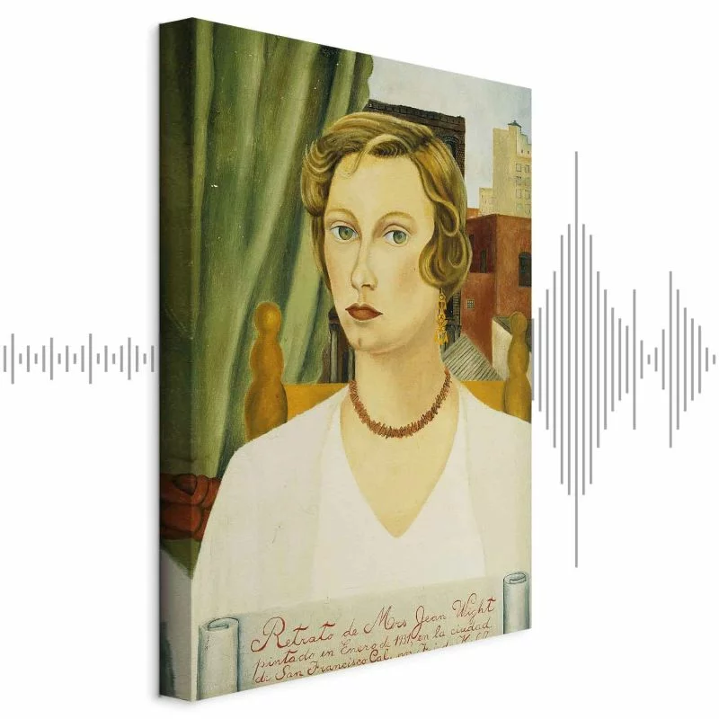 Obraz - Frida Kahlo – Portret pani Jean Wight - obrazek 1