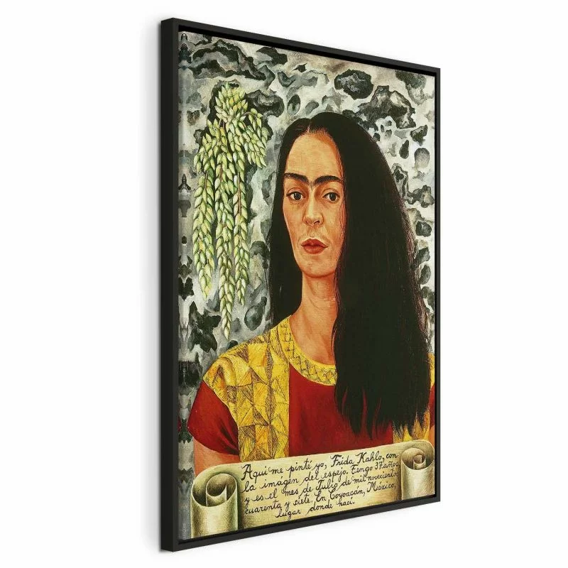 Obraz - Frida Kahlo – Autoportret z rozpuszczonymi włosami - obrazek 1