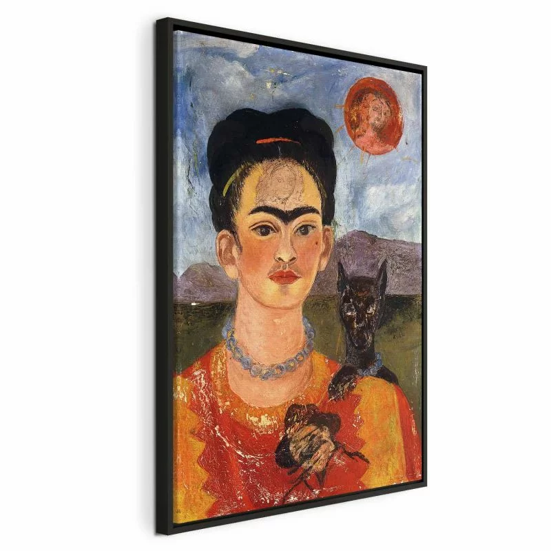 Obraz - Frida Kahlo – Autoportret z Diego na mojej piersi - obrazek 1