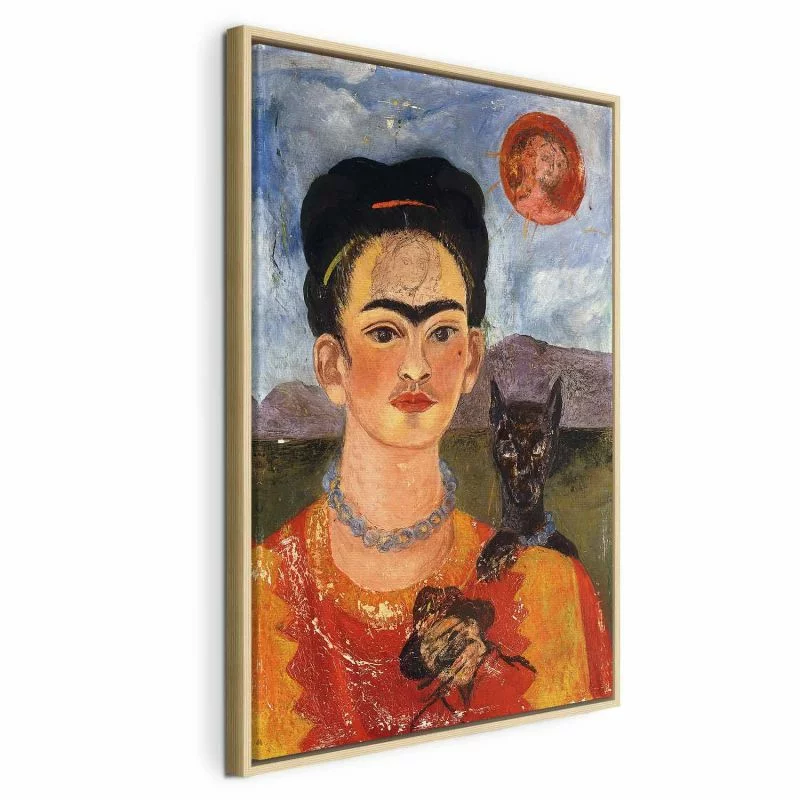 Obraz - Frida Kahlo – Autoportret z Diego na mojej piersi - obrazek 1