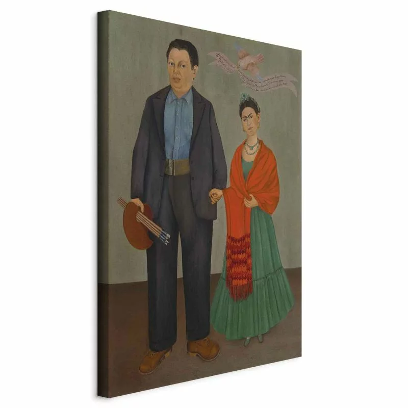 Obraz - Frida Kahlo – Frida i Diego Rivera - obrazek 1