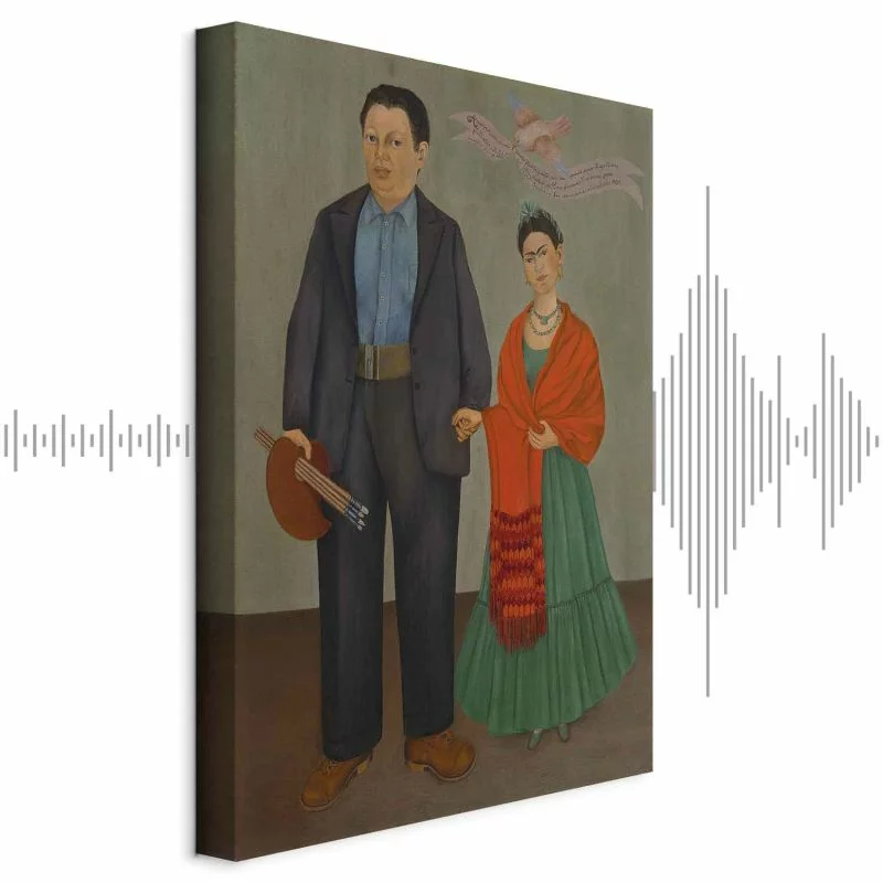 Obraz - Frida Kahlo – Frida i Diego Rivera - obrazek 1