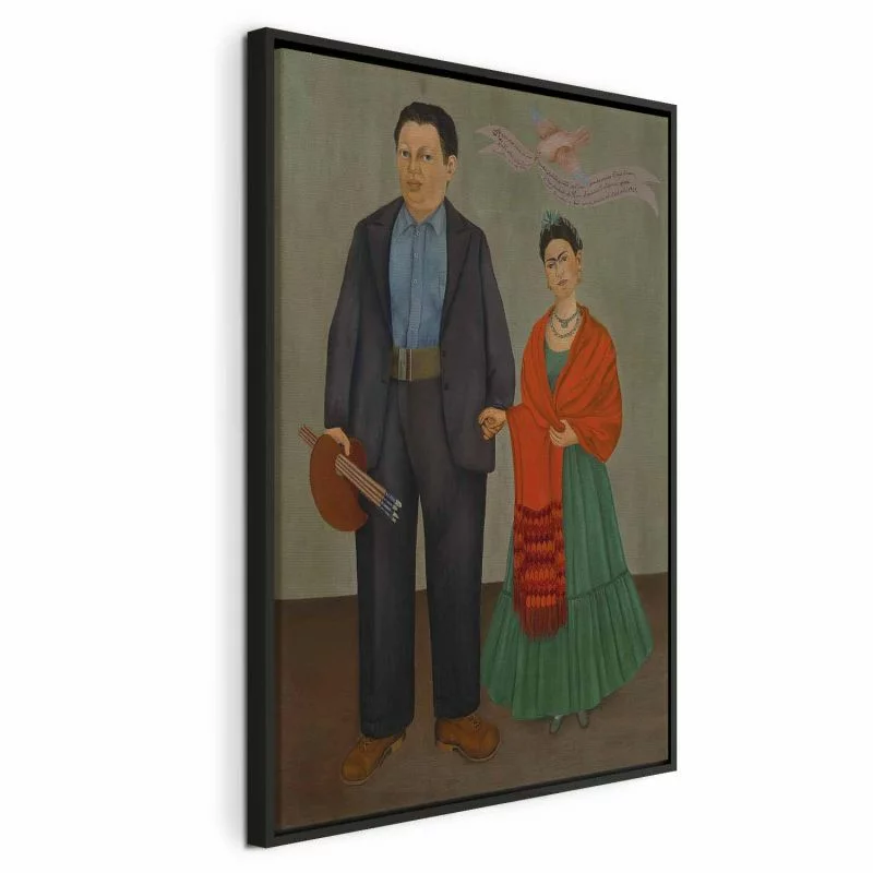 Obraz - Frida Kahlo – Frida i Diego Rivera - obrazek 1