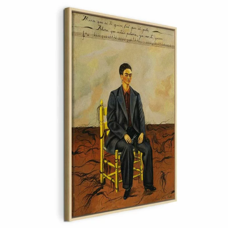 Obraz - Frida Kahlo – Autoportret z obciętymi włosami - obrazek 1