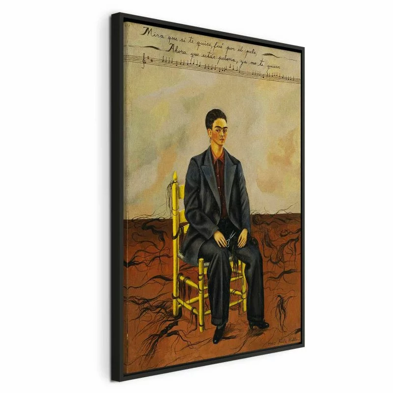Obraz - Frida Kahlo – Autoportret z obciętymi włosami - obrazek 1