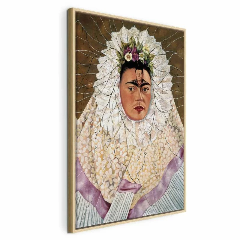 Obraz - Frida Kahlo – Autoportret jako Tehuana (Diego w moich myślach) - obrazek 1