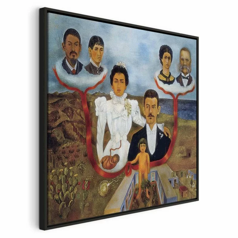 Obraz - Frida Kahlo – Moi dziadkowie, rodzice i ja - obrazek 1