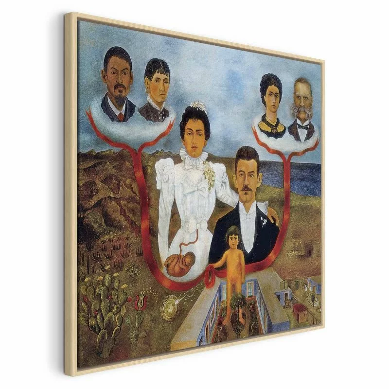 Obraz - Frida Kahlo – Moi dziadkowie, rodzice i ja - obrazek 1