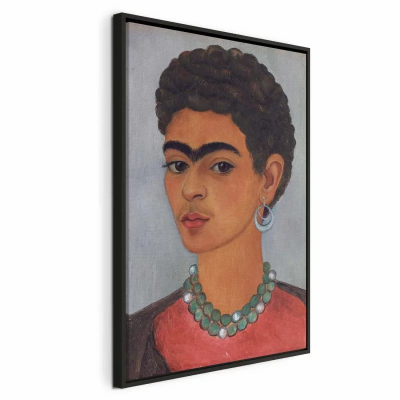 Obraz - Frida Kahlo – Autoportret z kręconymi włosami - obrazek 1