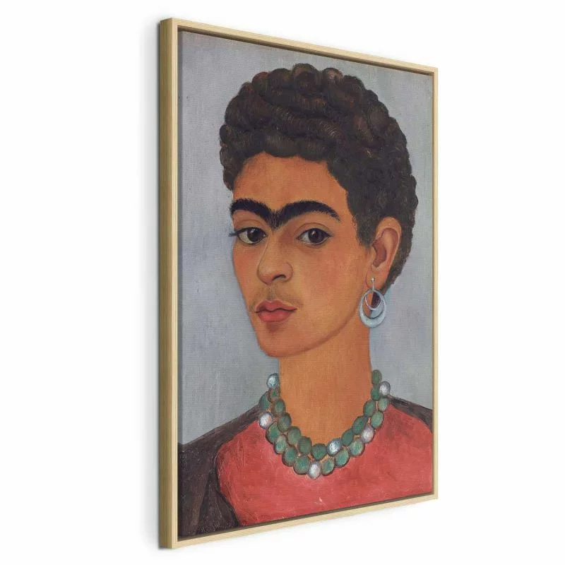 Obraz - Frida Kahlo – Autoportret z kręconymi włosami - obrazek 1