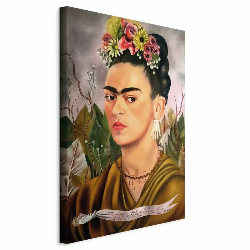 Obraz - Frida Kahlo – Autoportret dedykowany doktorowi Eloesserowi - obrazek 1