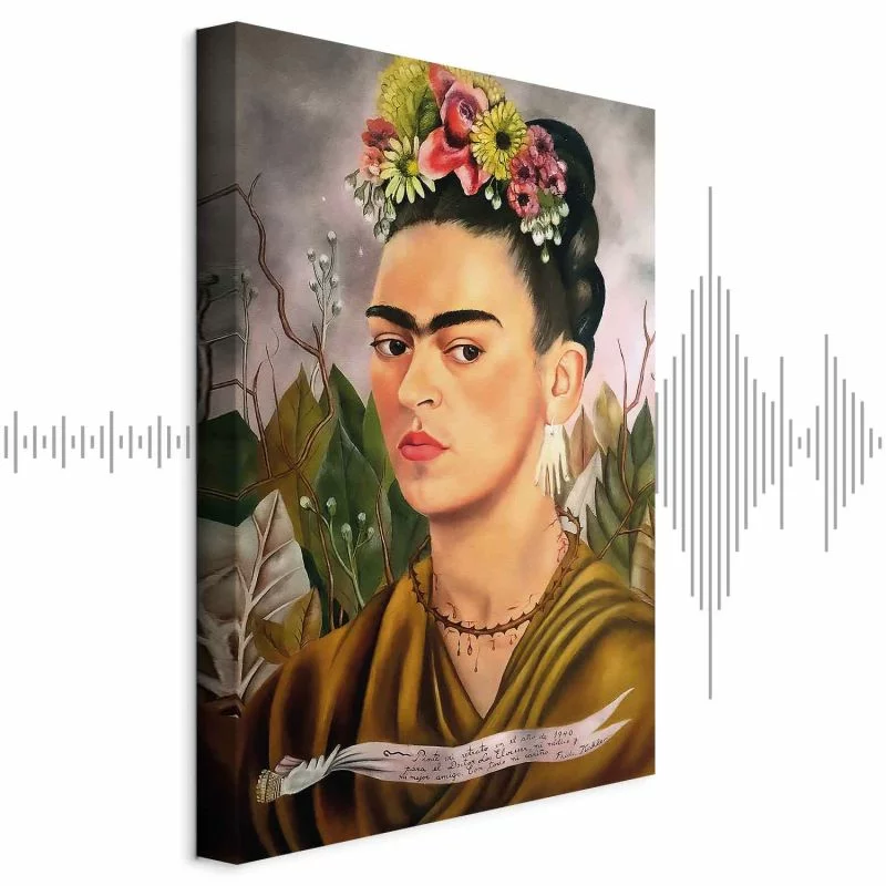 Obraz - Frida Kahlo – Autoportret dedykowany doktorowi Eloesserowi - obrazek 1