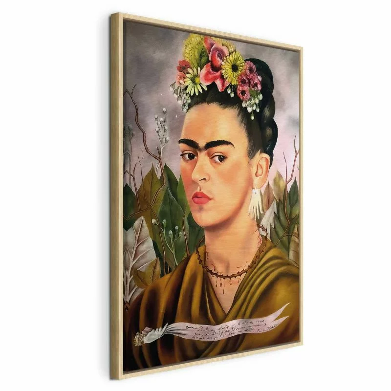 Obraz - Frida Kahlo – Autoportret dedykowany doktorowi Eloesserowi - obrazek 1