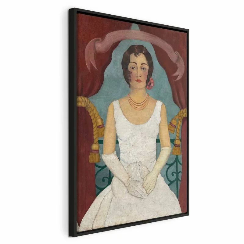 Obraz - Frida Kahlo – Portret damy w bieli - obrazek 1