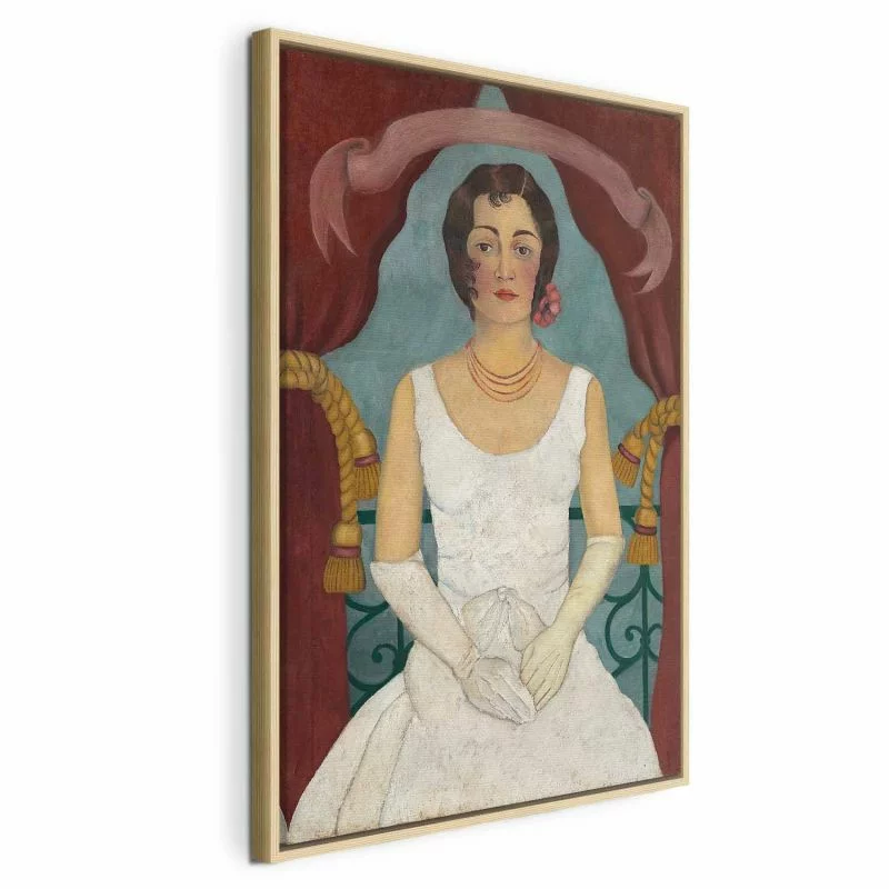 Obraz - Frida Kahlo – Portret damy w bieli - obrazek 1