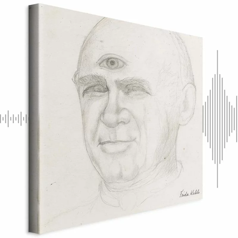 Obraz - Frida Kahlo – Portret Nacho Aguirre - obrazek 1