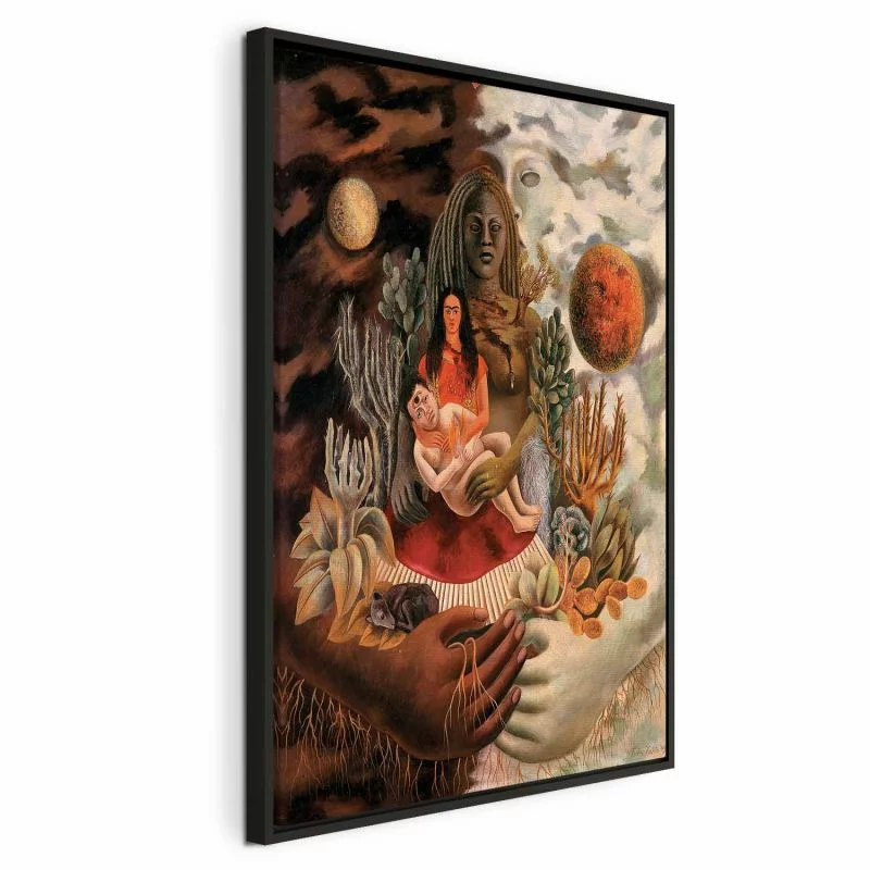 Obraz - Frida Kahlo – Miłosne objęcie Wszechświata, Ziemi (Meksyk), mnie, Diego i Pana Xolotla - obrazek 1