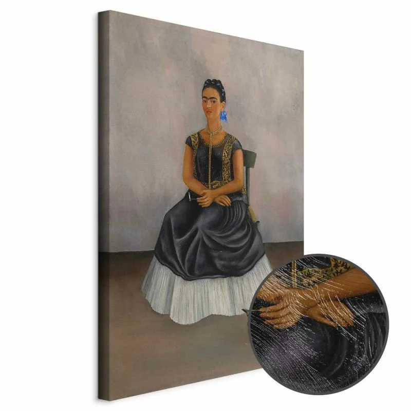 Obraz - Frida Kahlo – Autoportret z psem Itzcuintli - obrazek 1