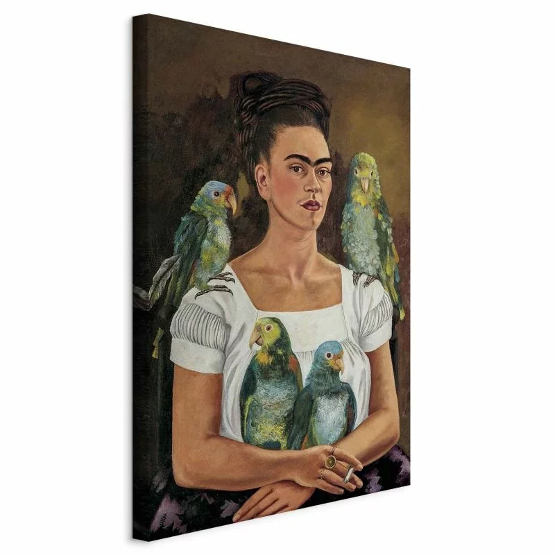Obraz - Frida Kahlo – Ja i moje papugi - obrazek 1