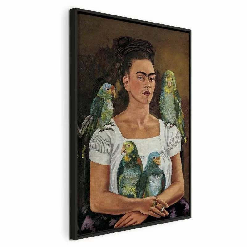 Obraz - Frida Kahlo – Ja i moje papugi - obrazek 1