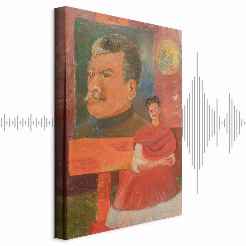 Obraz - Frida Kahlo – Autoportret ze Stalinem - obrazek 1