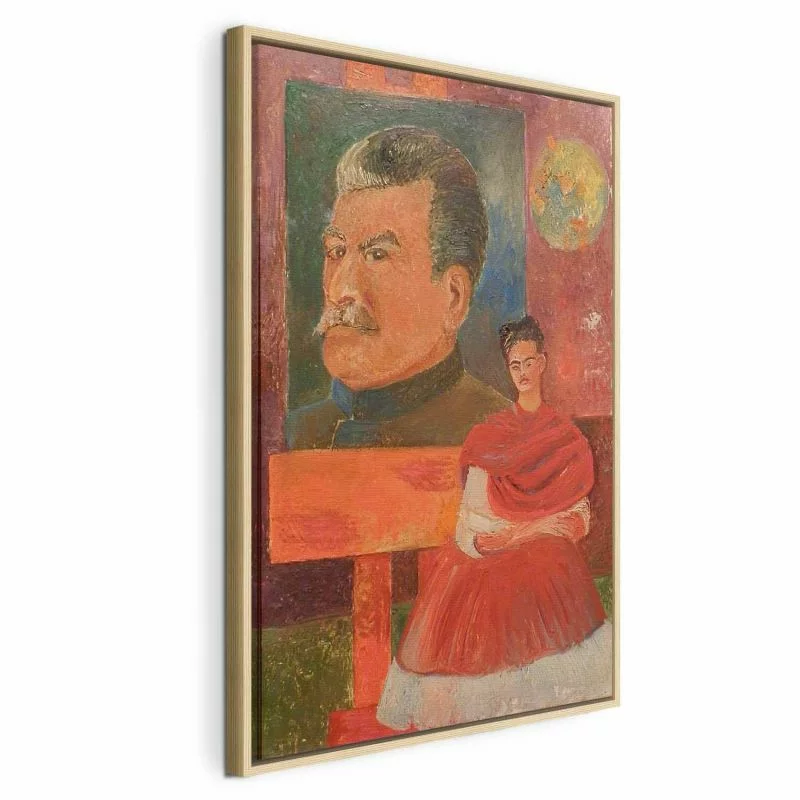 Obraz - Frida Kahlo – Autoportret ze Stalinem - obrazek 1