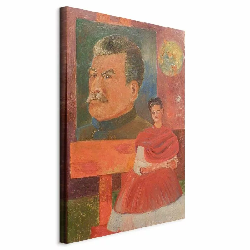 Obraz - Frida Kahlo – Autoportret ze Stalinem - obrazek 1