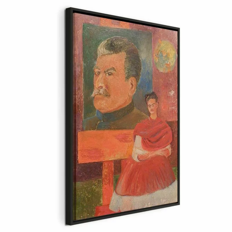 Obraz - Frida Kahlo – Autoportret ze Stalinem - obrazek 1