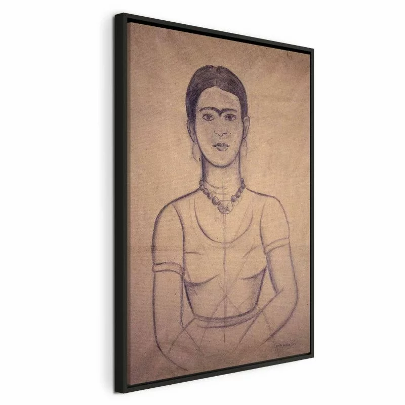 Obraz - Frida Kahlo – Autoportret, 1929 (rysunek) - obrazek 1