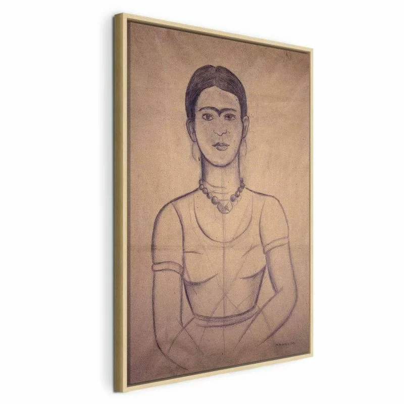 Obraz - Frida Kahlo – Autoportret, 1929 (rysunek) - obrazek 1