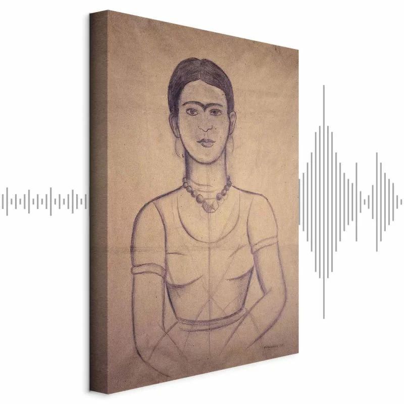 Obraz - Frida Kahlo – Autoportret, 1929 (rysunek) - obrazek 1
