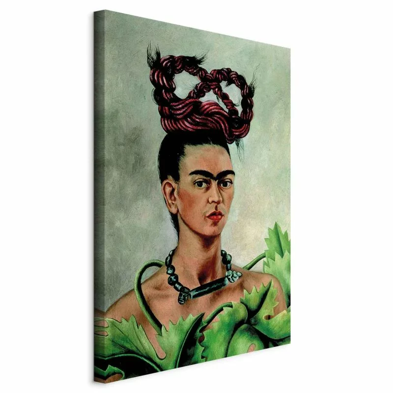 Obraz - Frida Kahlo – Autoportret z warkoczem - obrazek 1