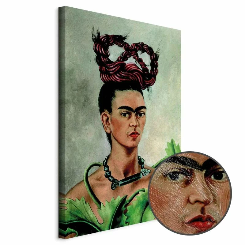 Obraz - Frida Kahlo – Autoportret z warkoczem - obrazek 1