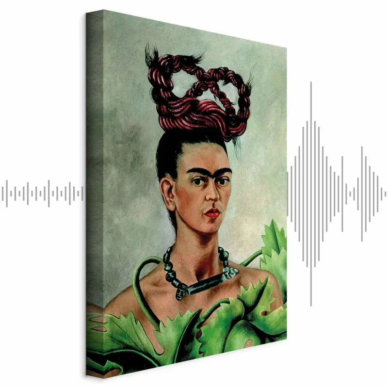 Obraz - Frida Kahlo – Autoportret z warkoczem - obrazek 1