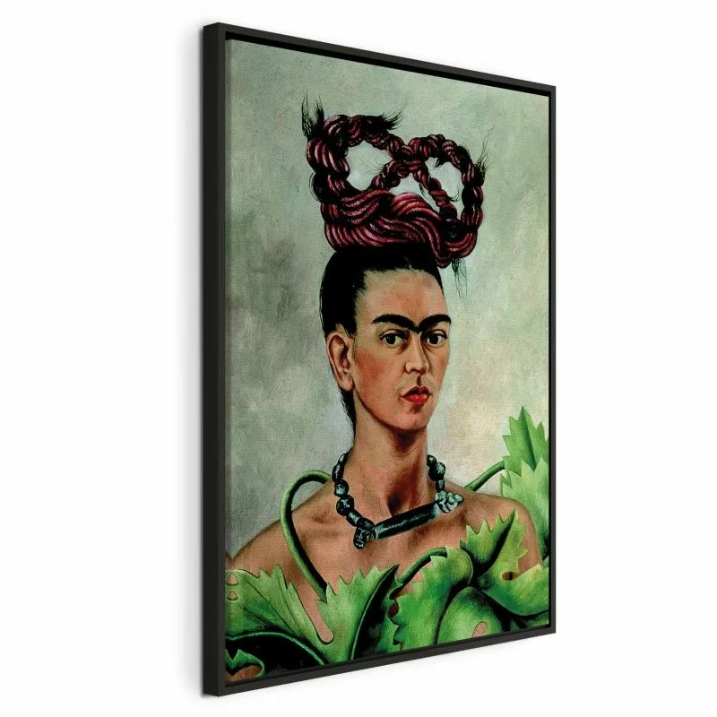 Obraz - Frida Kahlo – Autoportret z warkoczem - obrazek 1