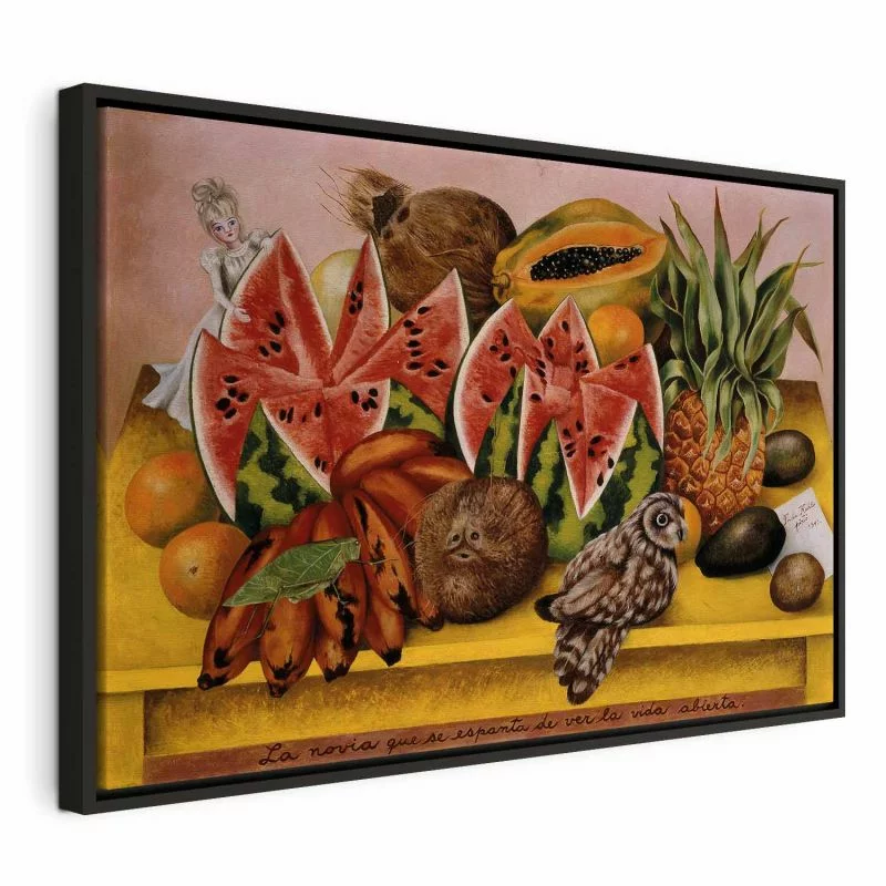 Obraz - Frida Kahlo – Panna Młoda przerażona widokiem otwartego życia - obrazek 1