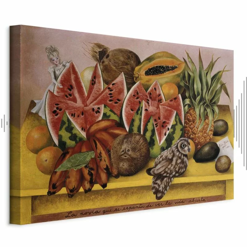 Obraz - Frida Kahlo – Panna Młoda przerażona widokiem otwartego życia - obrazek 1