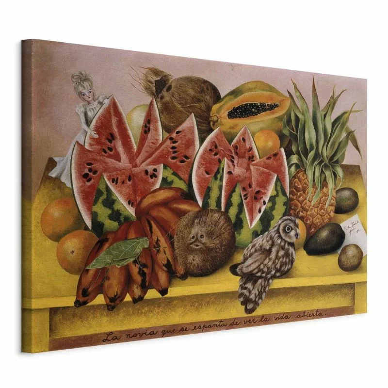 Obraz - Frida Kahlo – Panna Młoda przerażona widokiem otwartego życia - obrazek 1