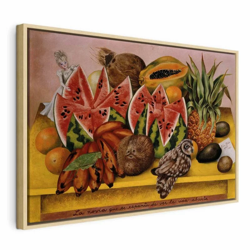 Obraz - Frida Kahlo – Panna Młoda przerażona widokiem otwartego życia - obrazek 1