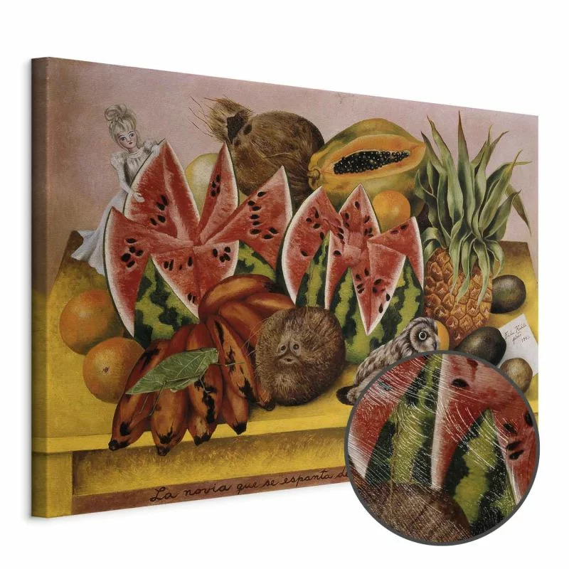 Obraz - Frida Kahlo – Panna Młoda przerażona widokiem otwartego życia - obrazek 1