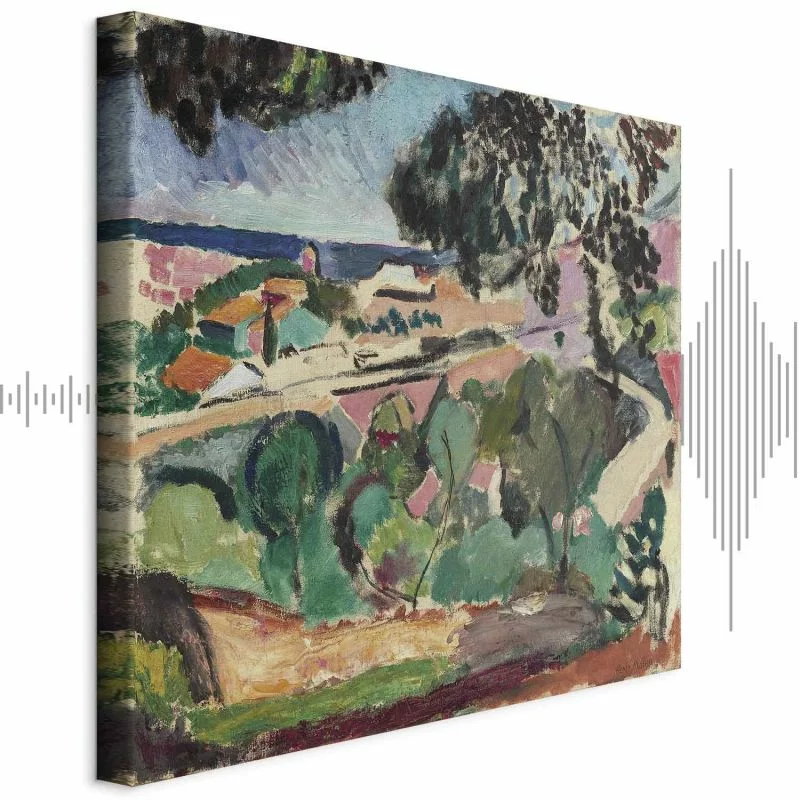 Obraz - Henri Matisse – Krajobraz z Collioure - obrazek 1
