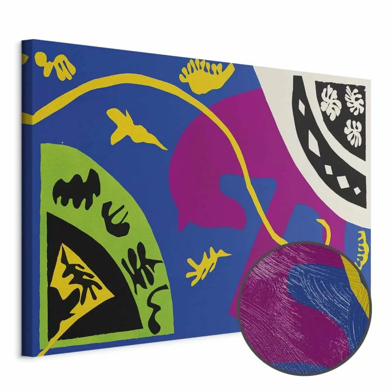 Obraz - Henri Matisse – Koń, jeździec i klaun (z cyklu „Jazz”) - obrazek 1