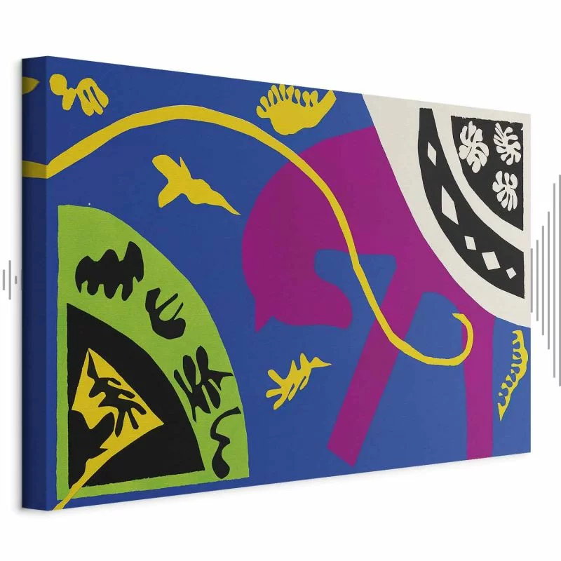 Obraz - Henri Matisse – Koń, jeździec i klaun (z cyklu „Jazz”) - obrazek 1